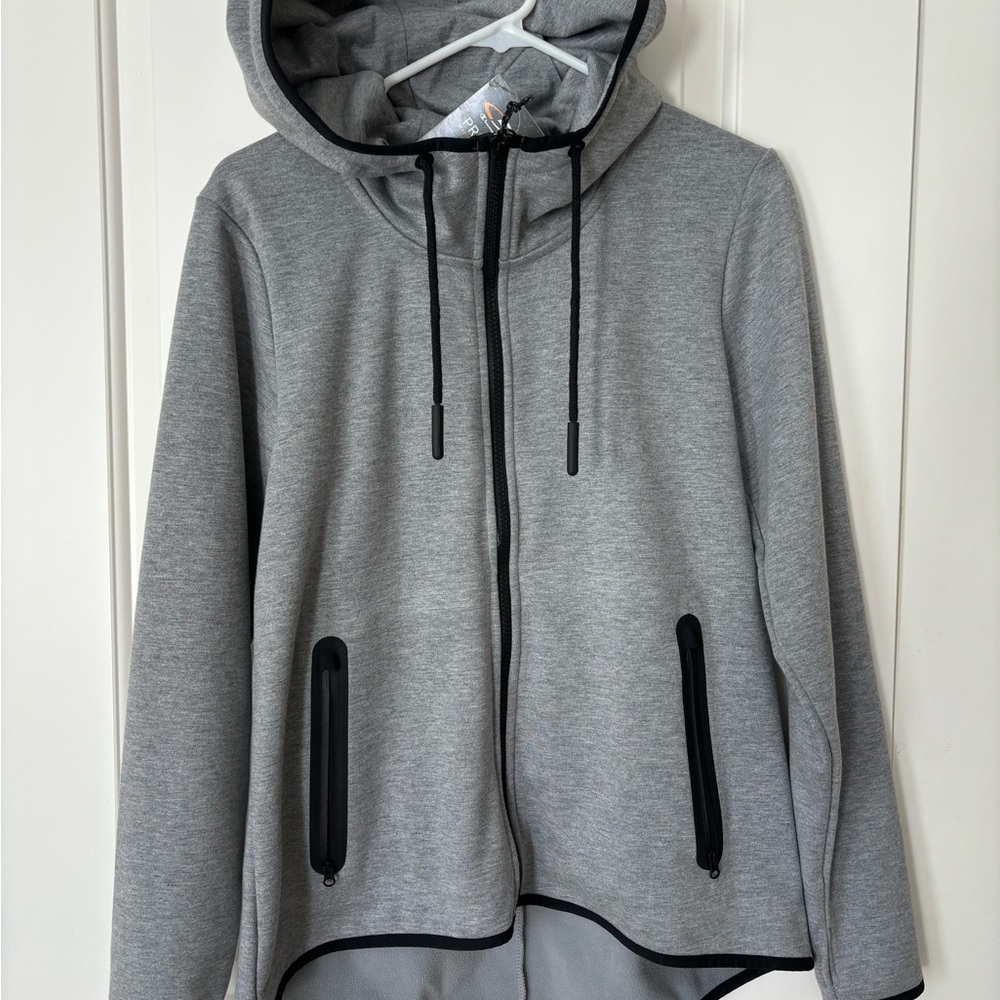 Champion Light Gray Victory Fleece Jacket
